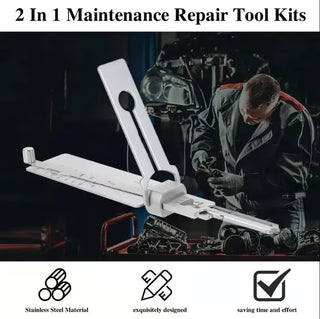 KeyCrack – Stainless Steel Master Decoder Tool