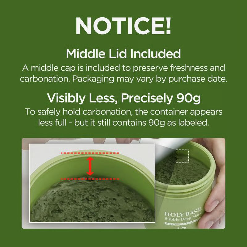 BasilWhisper – Purifying Bubble Mask