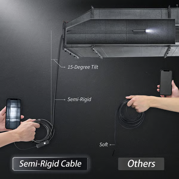 ZoomWand – Portable Phone Compatible Inspection Camera
