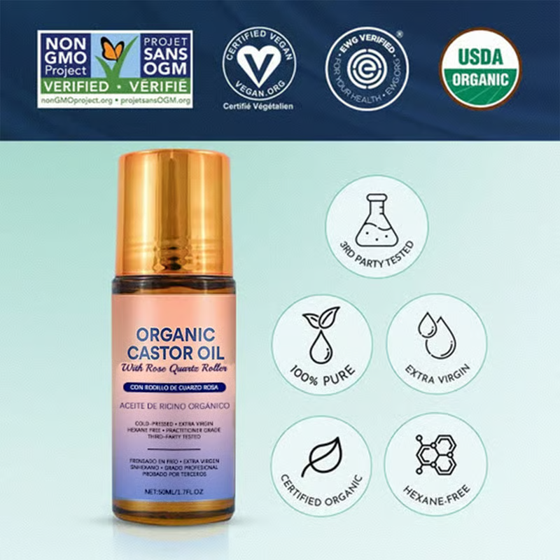 LunaCast – Golden Castor Oil Roller