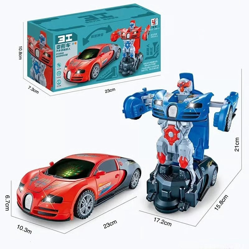 AutoMorph – Electric Deformation Police Car Toy