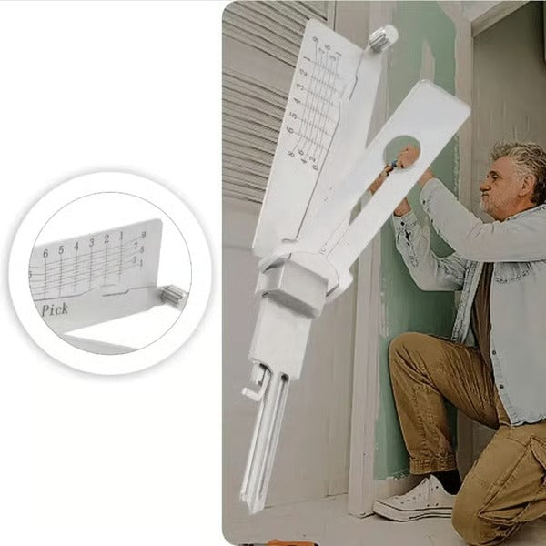 KeyCrack – Stainless Steel Master Decoder Tool