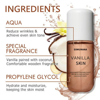 SweetLuxe – Indulgent Vanilla Cream Body Mist Set