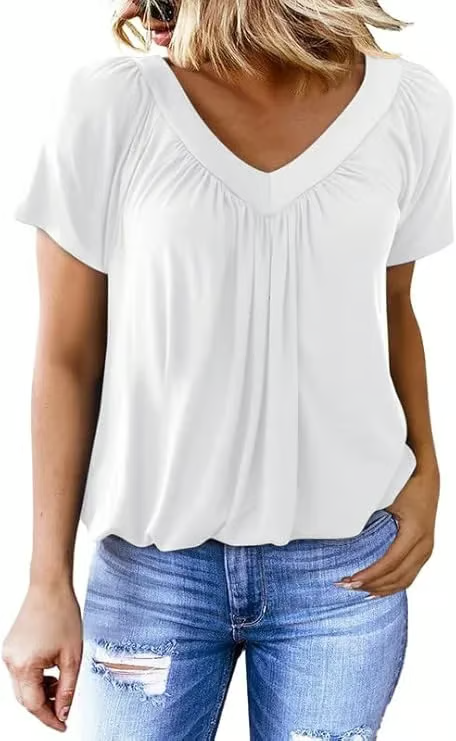 GlowSoft – Casual Short Sleeve Essential
