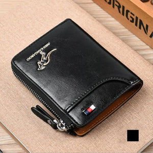 GripLux – Secure Zipper Wallet for Men