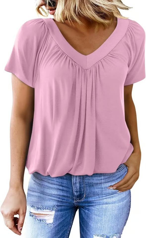 GlowSoft – Casual Short Sleeve Essential