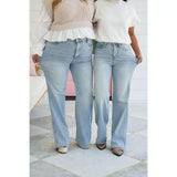 RetroLift – High Rise Vintage Straight Leg Jeans
