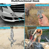 TrekHook – Multifunctional Stainless Steel Carabiner
