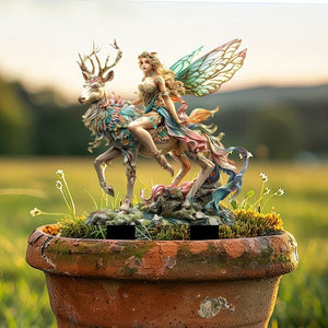 BohoBloom – Enchanted Fairy Flower Pot Decor