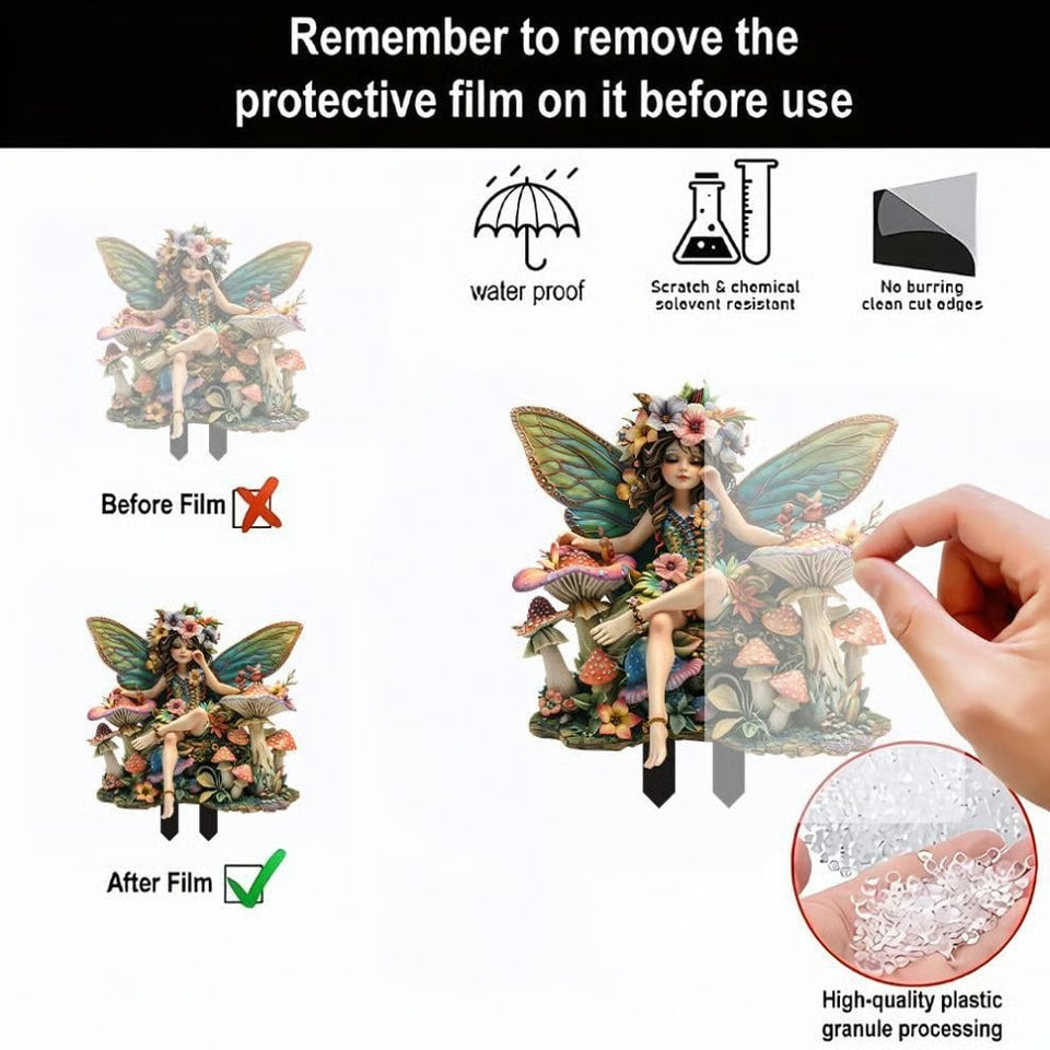 BohoBloom – Enchanted Fairy Flower Pot Decor