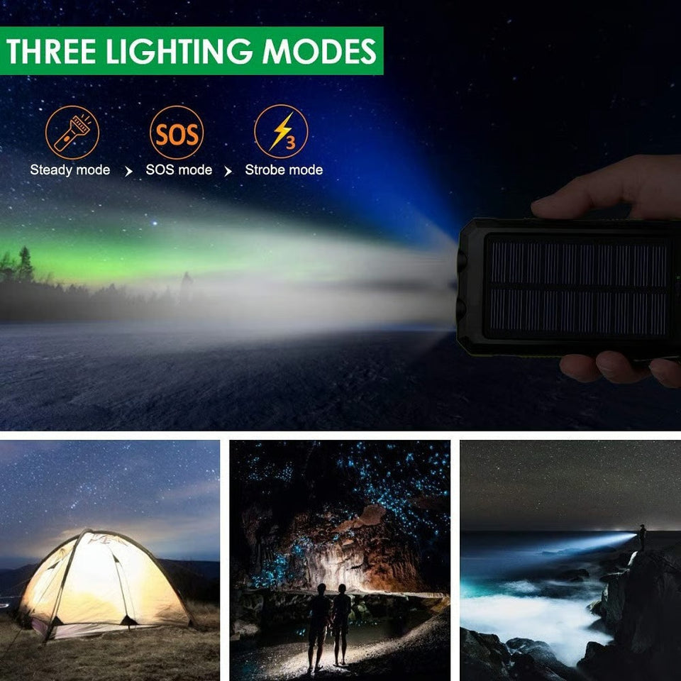 VoltSurge – Rugged Solar Power Bank