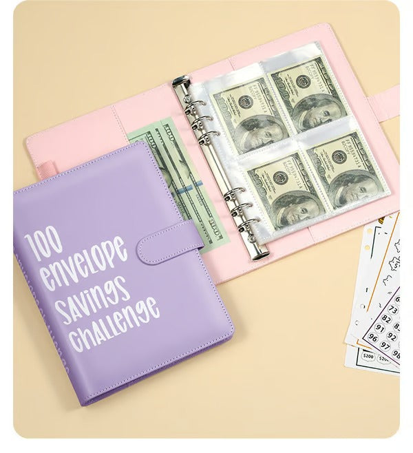 SaveWise – 100 Envelope Budgeting Challenge Book