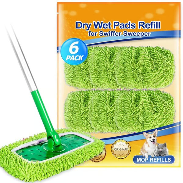 EcoSwipe – Washable Mop Pad Refill Set