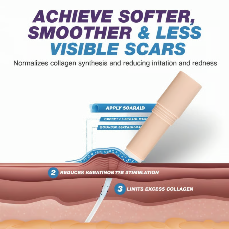 ScarEase – Invisible Healing Silicone Stick