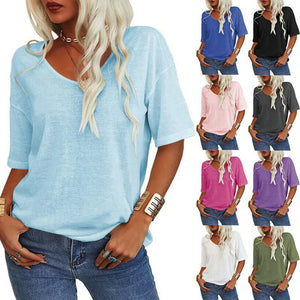 ColorVerve | Soft V-Neck Tee Shirt