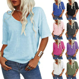 ColorVerve | Soft V-Neck Tee Shirt