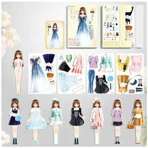 TinyTrendy – Magnetic Dress Up Baby Playset
