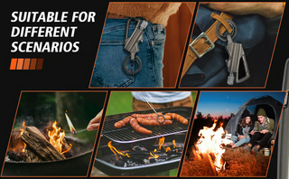 EverSpark – Permanent Match Keychain Survival Tool