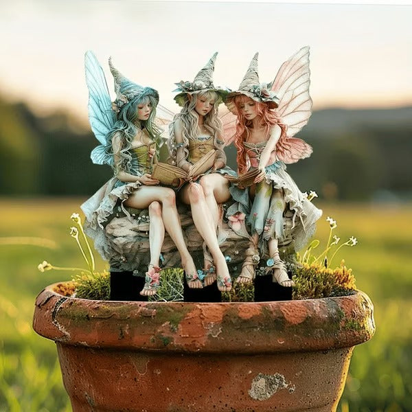 BohoBloom – Enchanted Fairy Flower Pot Decor