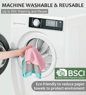 EcoDrape – Washable Microfiber Towel Roll