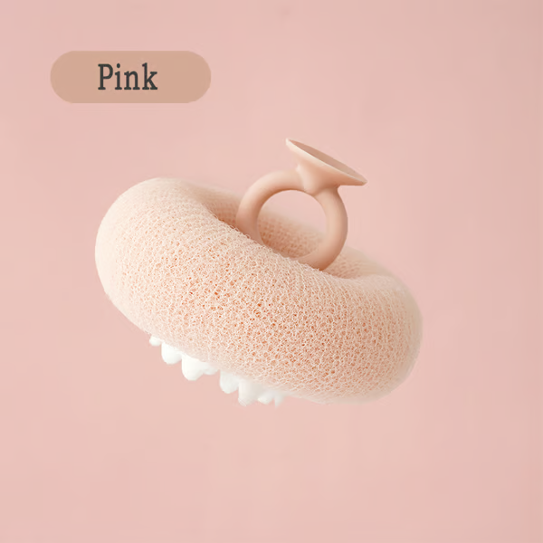 BloomScrub – Soft Sunflower Suction Bath Ball