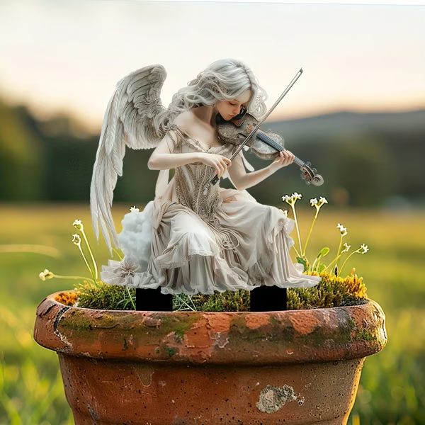 BohoBloom – Enchanted Fairy Flower Pot Decor