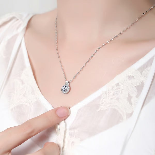 SunLustre – Sterling Silver Sunflower Pendant