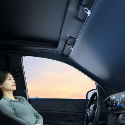 CoolFold – Automatic Retractable Car Sunshade