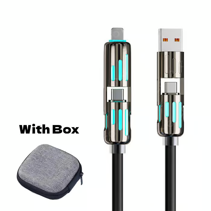 VoltFlex | 4-in-1 Turbo Power Cable