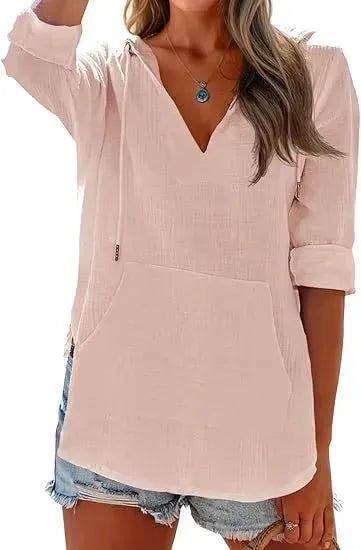 BreezeGlow – Lightweight Hooded Swim Wrap