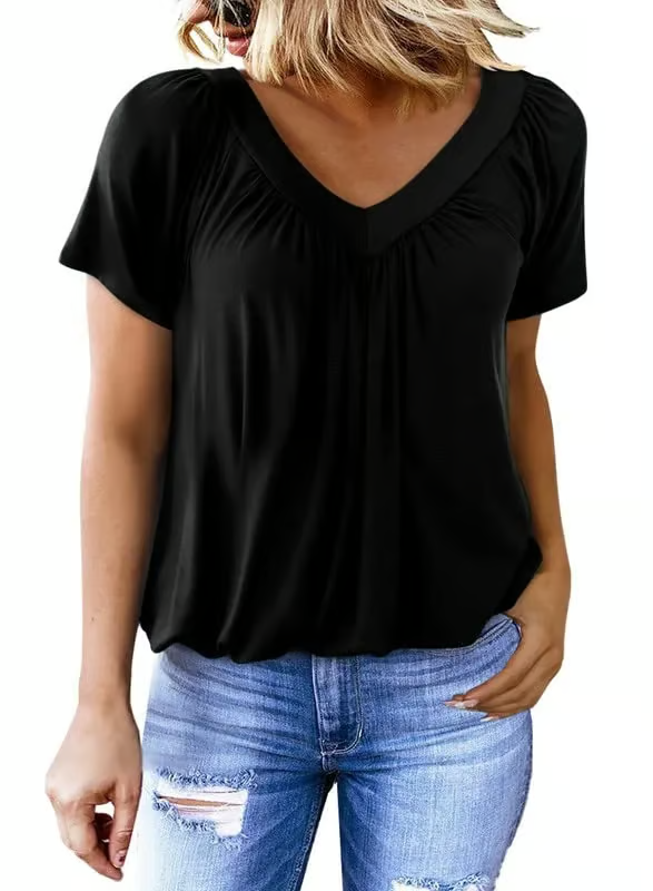 GlowSoft – Casual Short Sleeve Essential