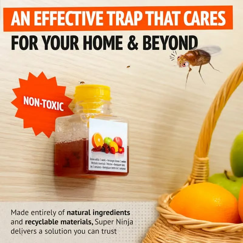 TrapTidy – Natural Fruit Fly Trap