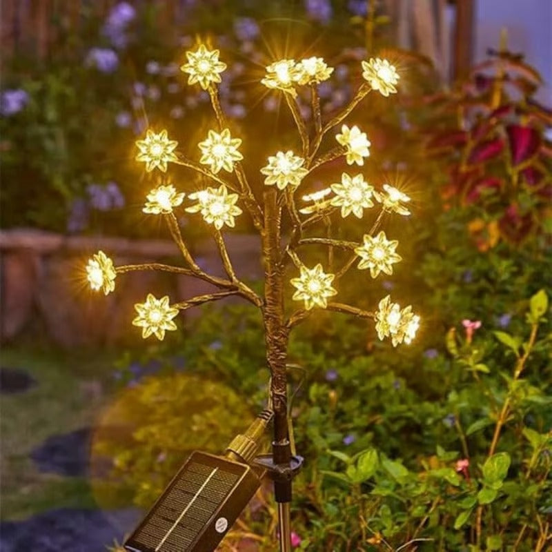 PetalRay – Solar-Powered Cherry Light Trail