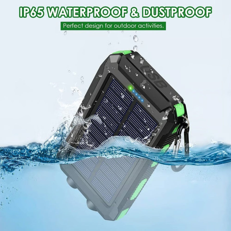 VoltSurge – Rugged Solar Power Bank