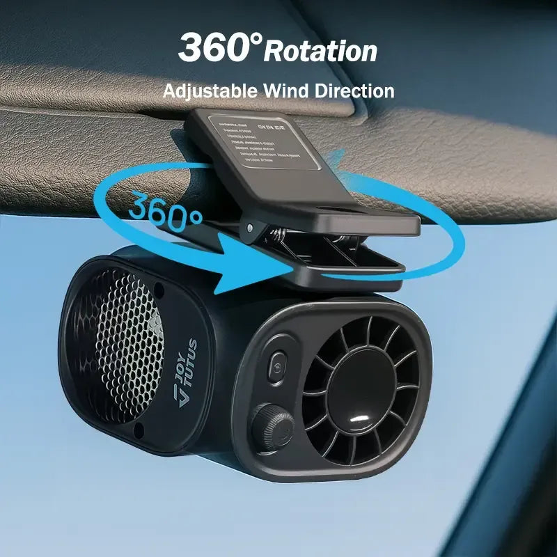CoolClip – Car Fan with LED Display