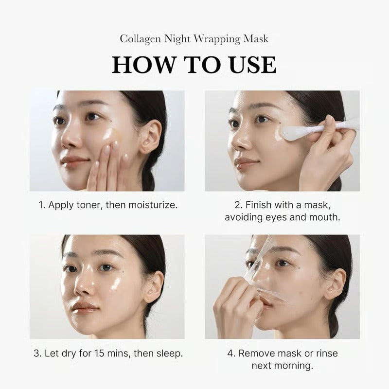 VeluraGlow – Overnight Wrapping Mask