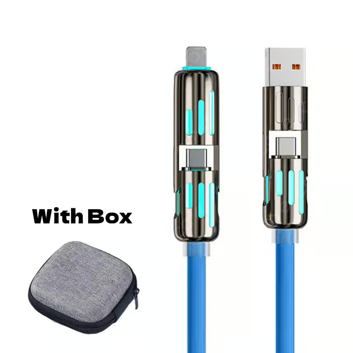 VoltFlex | 4-in-1 Turbo Power Cable