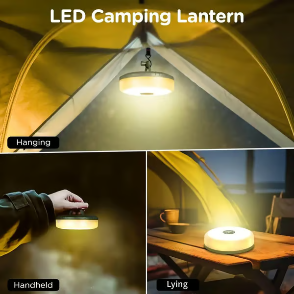 CampGlow – 4 in 1 Multifunctional Outdoor String Lights