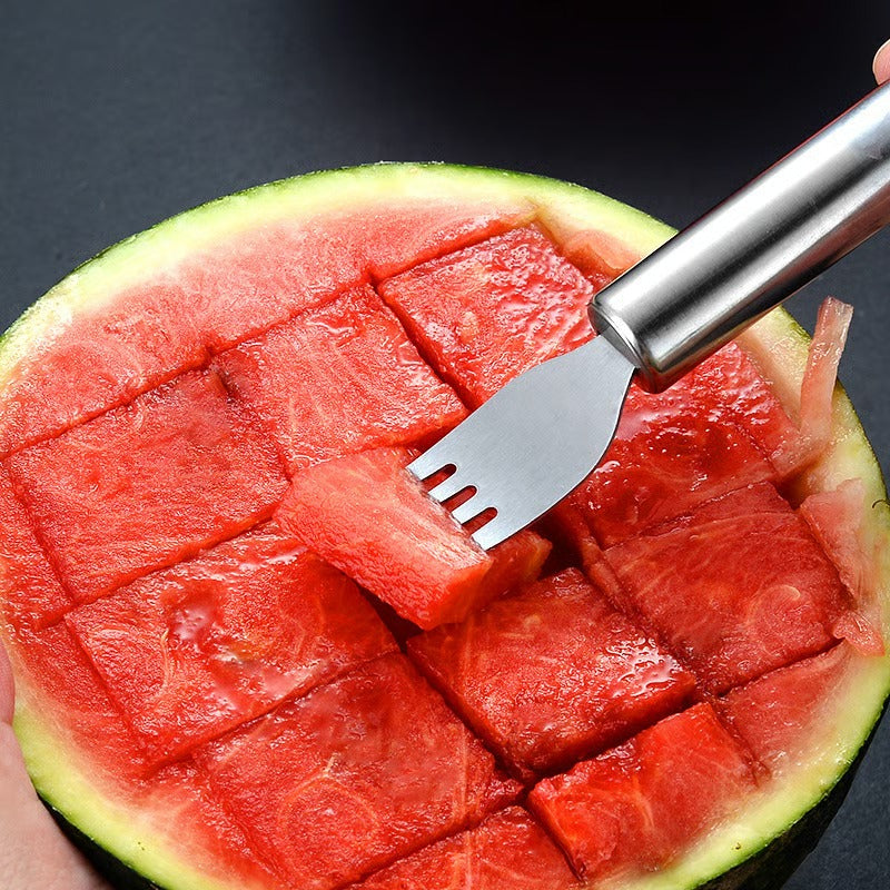 TwistNServe – Quick Fruit Cutter with Fork