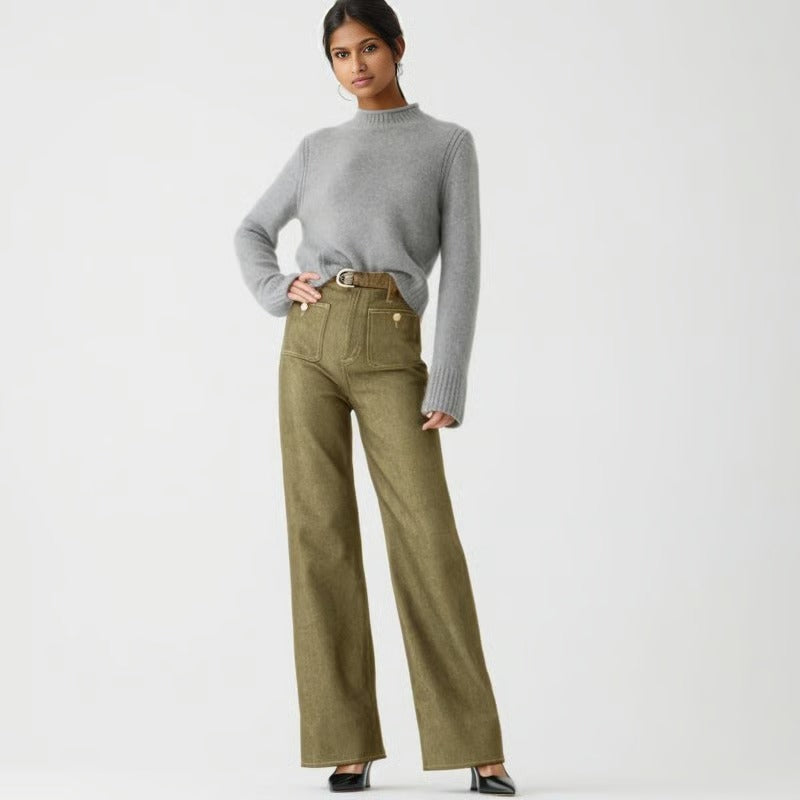HarborFlow – Sailor Chic Trousers