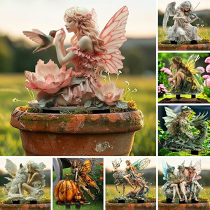 BohoBloom – Enchanted Fairy Flower Pot Decor