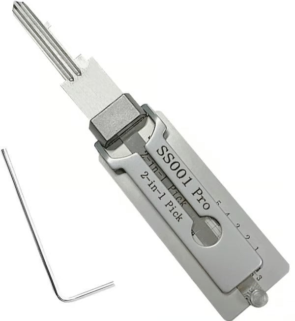 KeyCrack – Stainless Steel Master Decoder Tool