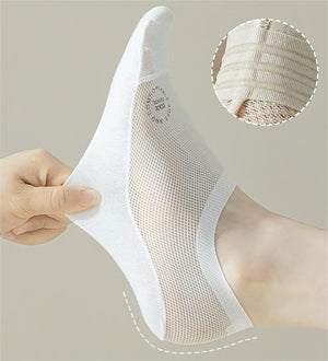 InvisiSoft – Non Slip Combed Cotton Hidden Socks