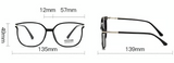 ClarityChic – Fashionable Blue Light Reading Glasses for Women