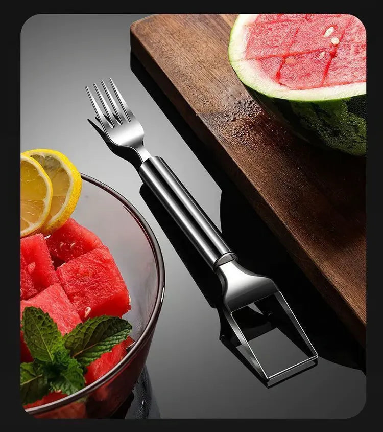 TwistNServe – Quick Fruit Cutter with Fork