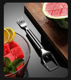 TwistNServe – Quick Fruit Cutter with Fork