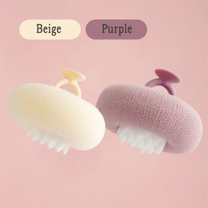 BloomScrub – Soft Sunflower Suction Bath Ball