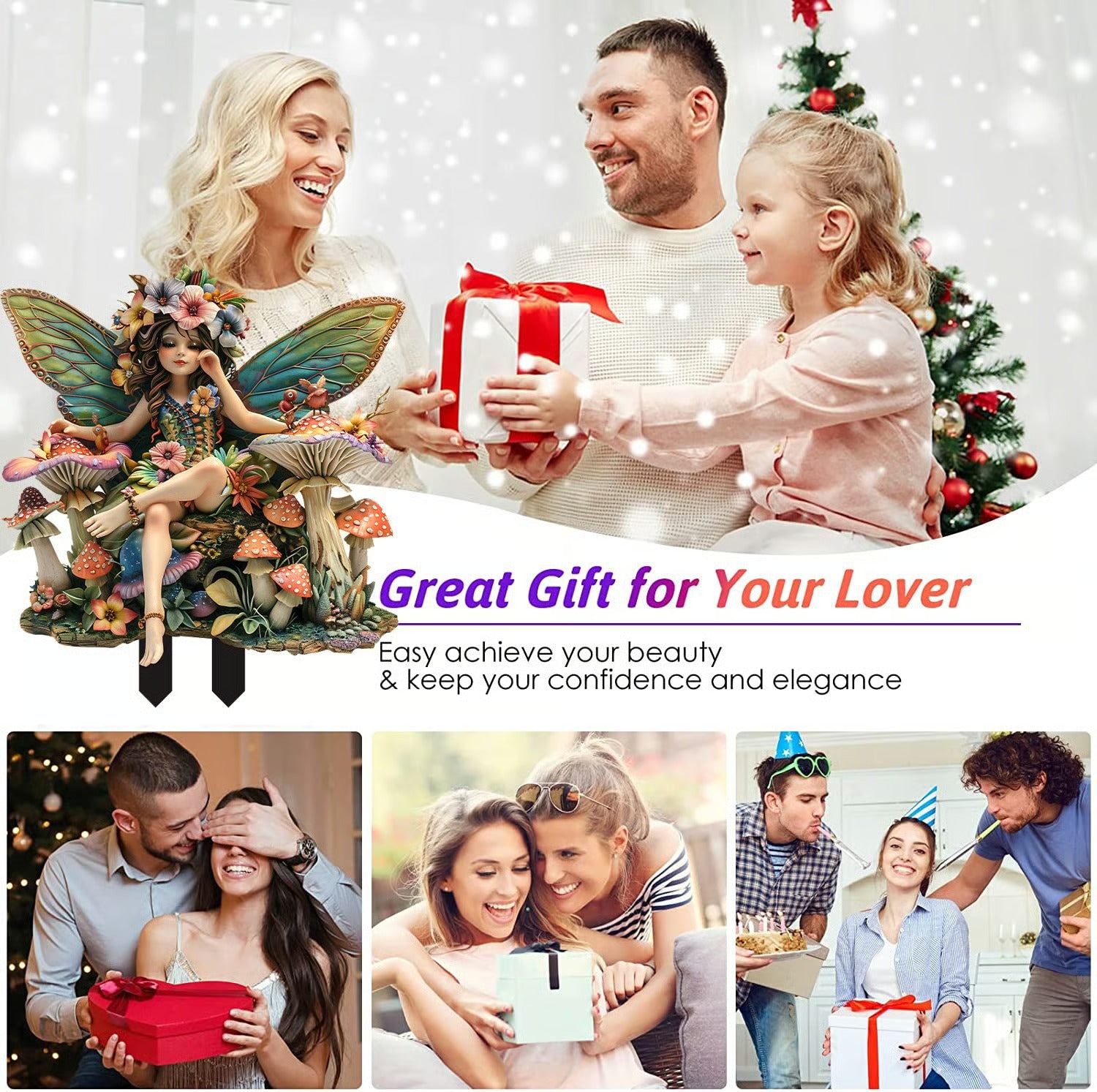 BohoBloom – Enchanted Fairy Flower Pot Decor