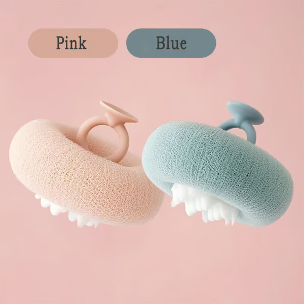 BloomScrub – Soft Sunflower Suction Bath Ball