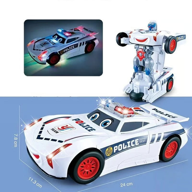 AutoMorph – Electric Deformation Police Car Toy